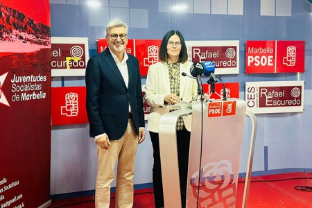 El PSOE denuncia que Marbella "está abandonada" por Moreno Bonilla
