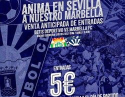 El Marbella pone a la venta entradas para el duelo ante el Betis Deportivo