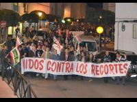 Manifestación en Marbella contra los recortes (31-1-13)