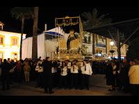 Semana Santa: La Soledad y el Yacente en San Pedro (29-03-13)