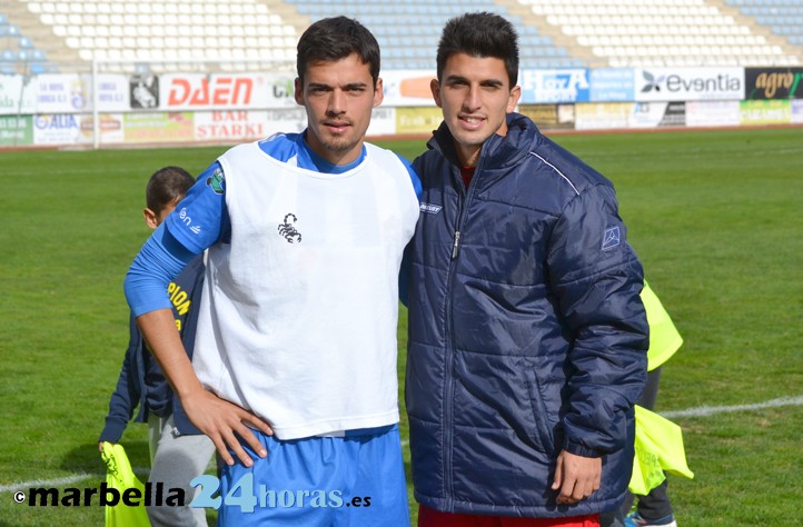 Airam Benito, héroe del ascenso, se reencuentra con el Marbella FC