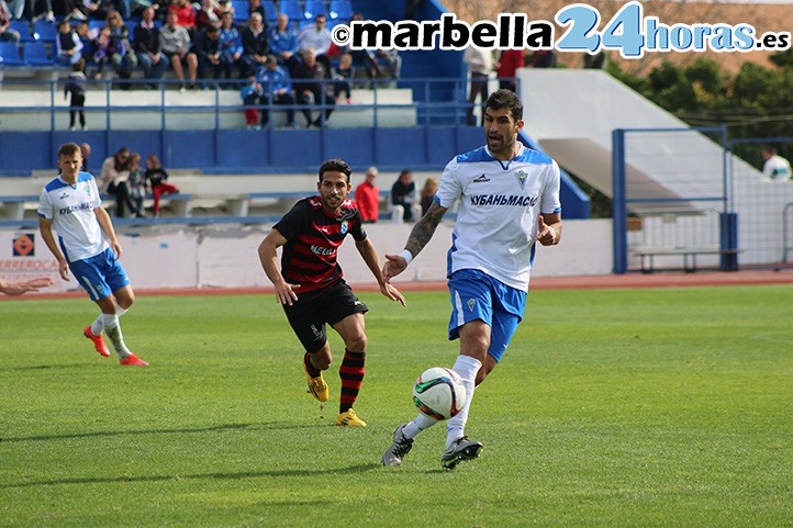Javi Hernández se convierte en el undécimo goleador del Marbella