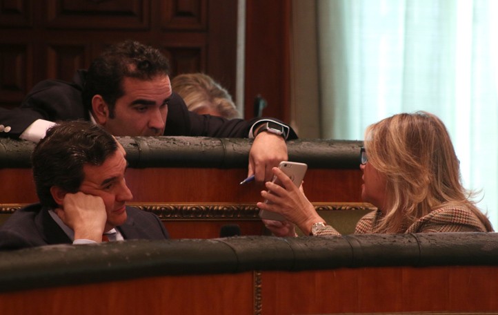 Ángeles Muñoz y Diego López cobrarán por un pleno en el que ni han hablado