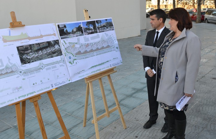 Arranca la construcción del bulevar de Arroyo Primero en Marbella