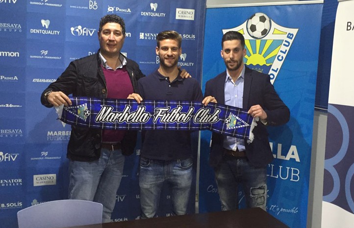 El Marbella FC incorpora a Rafa Navarro, un central de 19 años
