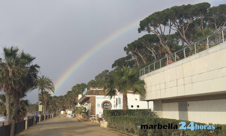 Tiempo revuelto en Marbella, con alerta amarilla por viento