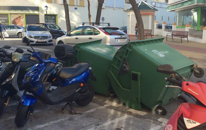 El viento deja rachas de 76 km/h en Marbella y pequeñas incidencias