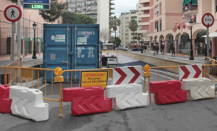 Cortado al tráfico para reparar su estructura el túnel de El Fuerte
