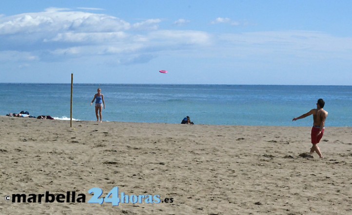 Puente soleado y con temperaturas primaverales en Marbella
