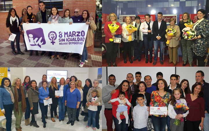 Los partidos celebran en Marbella y San Pedro el Día de la Mujer