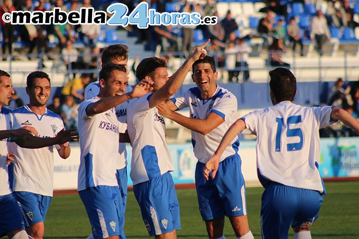 El Marbella logra su segunda victoria consecutiva ante el Jumilla (3-1)