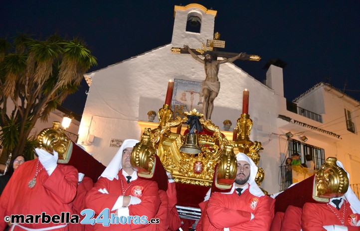 El Cristo del Amor se luce en un gran Jueves Santo en Marbella