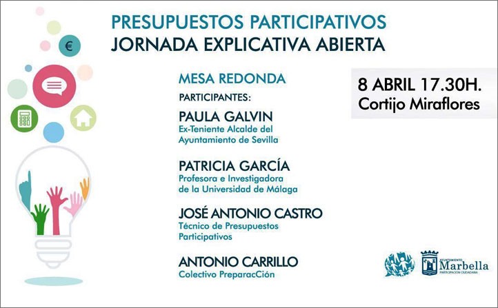 Expertos explicarán a los vecinos los presupuestos participativos