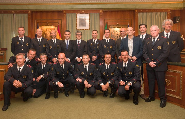 Toman posesión 14 nuevos sargentos y cabos del Cuerpo de Bomberos