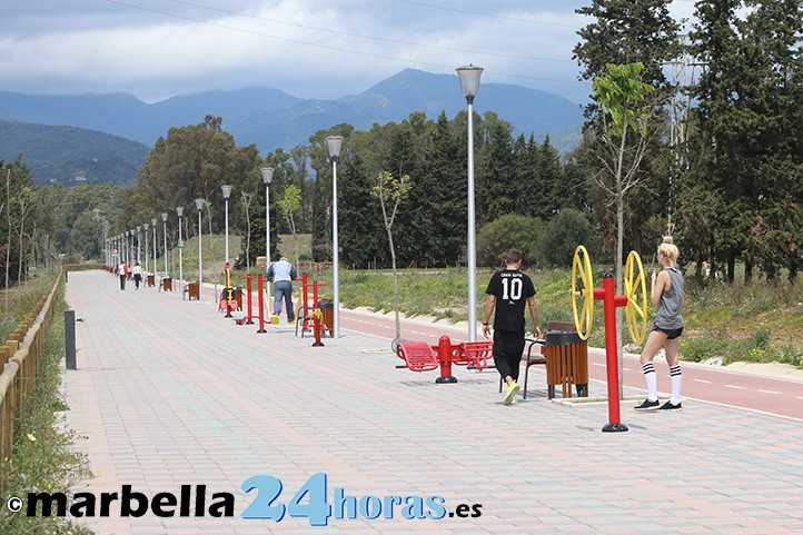 Terminados los 1,8 kms transitables del paseo fluvial del Río Guadaiza