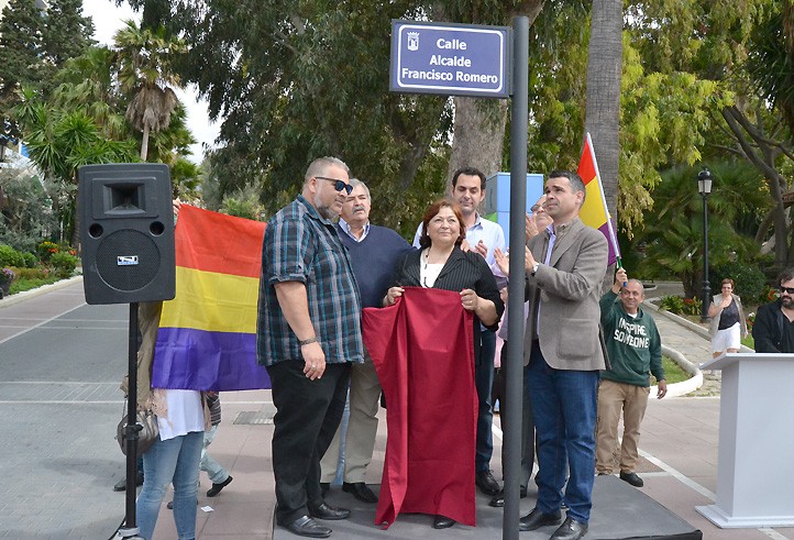 Marbella recuerda con una calle a su último alcalde republicano