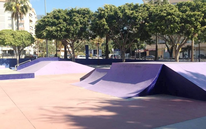 La pista de skate de Marbella ya está disponible tras su reparación