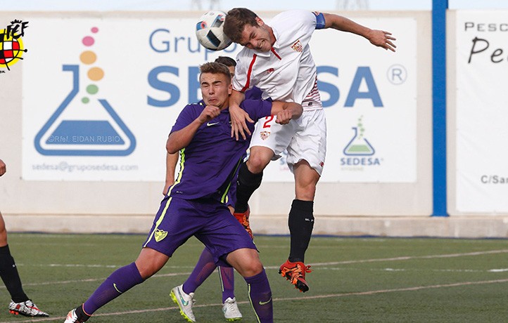 Javi Ontiveros conquista la Copa de Campeones juvenil con el Málaga