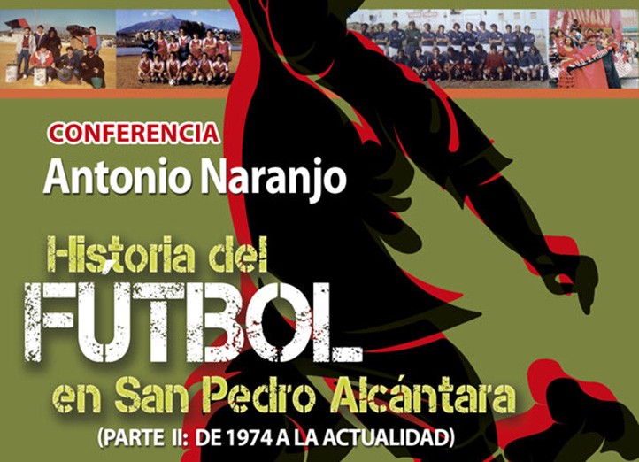 Antonio Naranjo ofrece este jueves una conferencia sobre la historia del fútbol en San Pedro