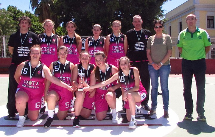 Las júniors del Costa Marbella, subcampeonas de la Copa Oro