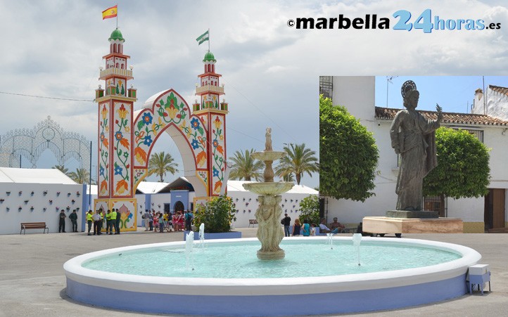 Una estatua de San Bernabé presidirá el recinto ferial de Marbella