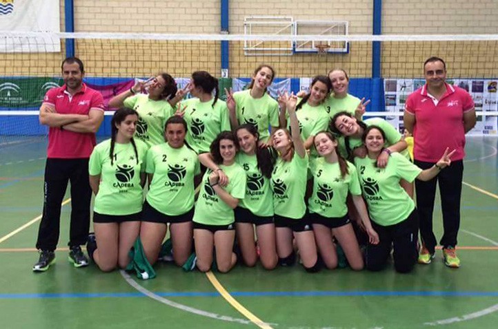 Buen papel del equipo femenino del Costa del Voley en el CADEBA