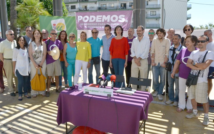Unidos Podemos presenta en Marbella su candidatura para el 26-J