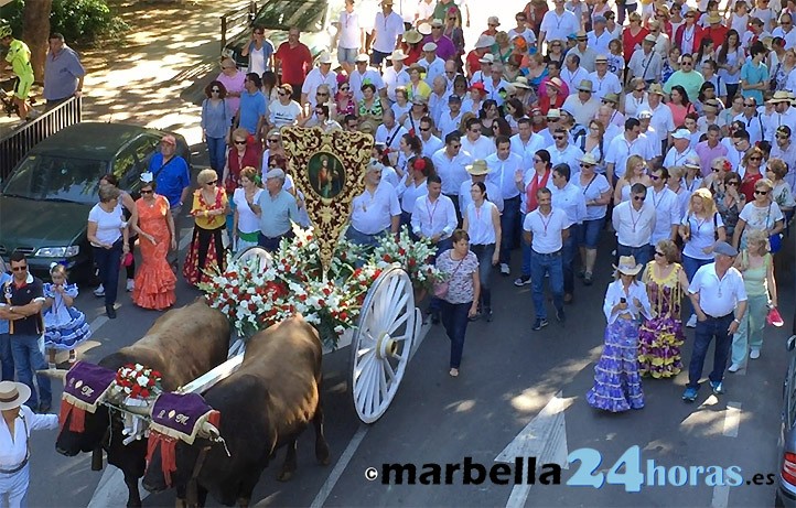 Marbella disfruta en la Romería de San Bernabé para abrir la Feria 2016
