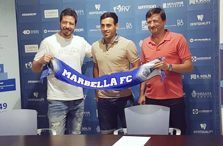 Damián Petcoff confirma en Twitter su fichaje por el Marbella FC