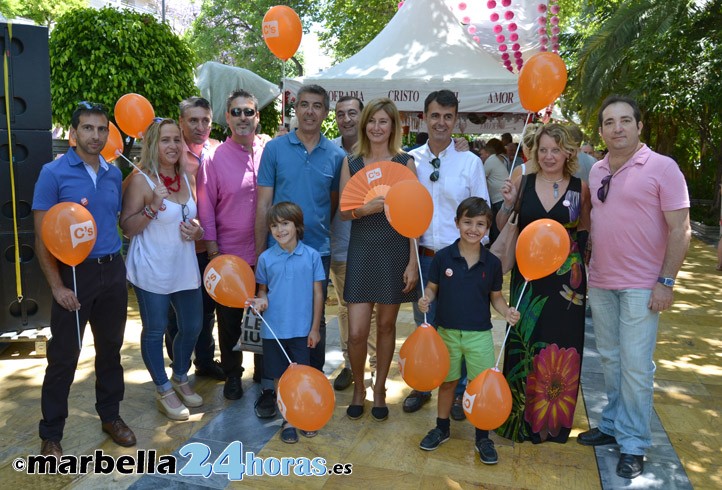 Irene Rivera (C's) espera el 26-J "muy buenos resultados" en Marbella