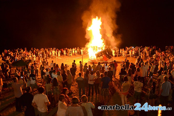 Marbella y San Pedro viven una mágica noche de San Juan