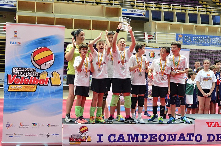 El Costa del Voley alevín masculino alcanza el subcampeonato de España