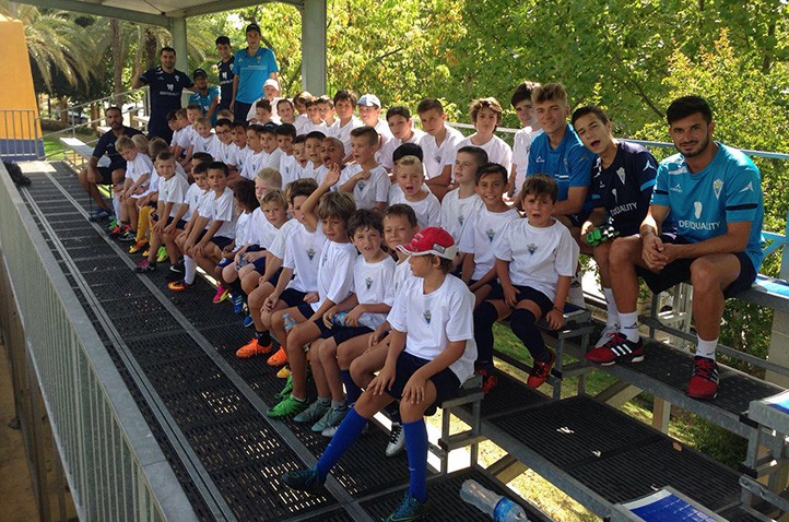 El Campus del Marbella FC arranca su primera semana con 60 campistas