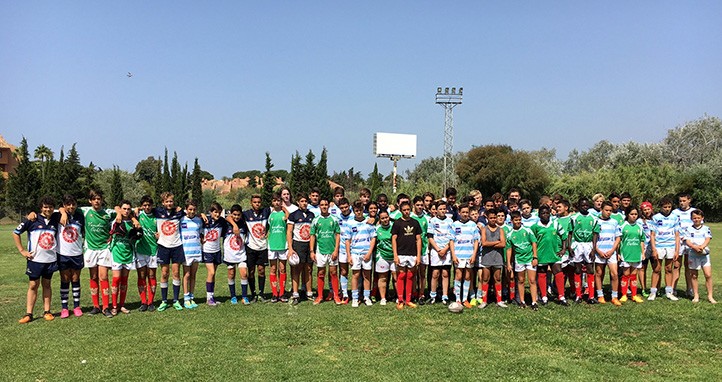 El Trocadero Marbella RC sub-14 cierra la temporada con un torneo amistoso