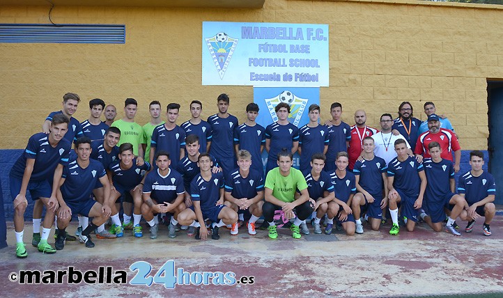 El Marbella de Liga Nacional Juvenil echa a andar con 26 jugadores
