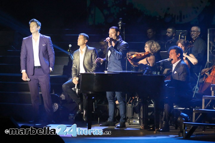 Il Divo ofrece en Marbella su versión más informal y descarada