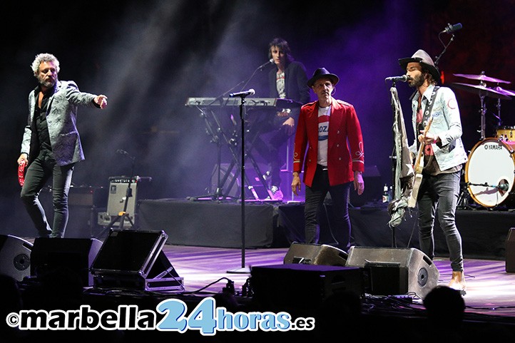 Marbella se pone a bailar al ritmo de "Tres en Rock" en otra gran noche