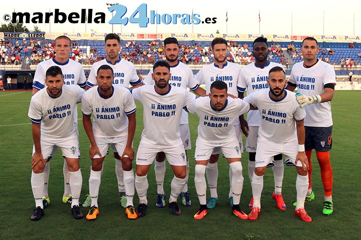El Marbella y el Racing muestran todo su apoyo a Pablo Ráez