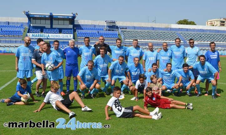 Los veteranos de Marbésula y Betis se unen a favor de Diabetes Cero