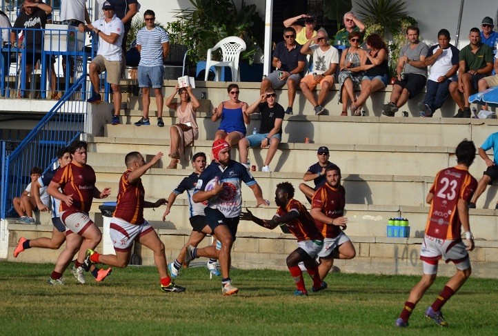 Victoria del Trocadero Marbella RC en el primer partido de pretemporada