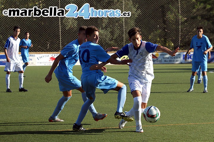 El Marbella juvenil vence al Francisco Castejón de Vélez (2-1)