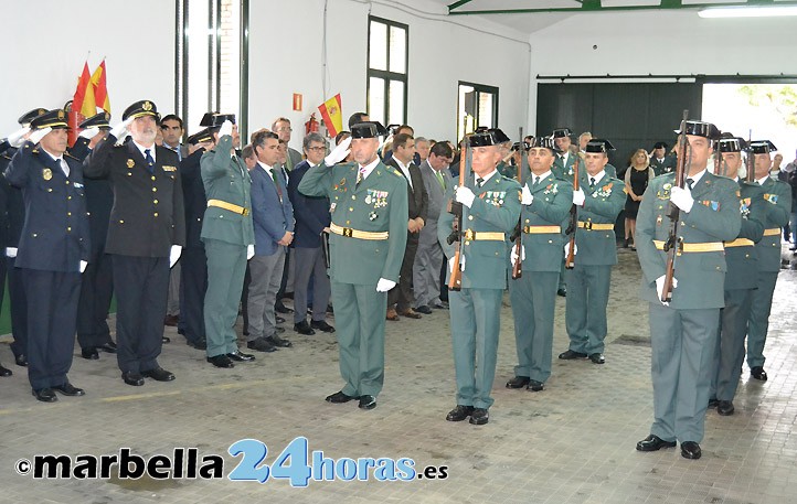 La Guardia Civil de Marbella festeja con distintos actos el día su patrona