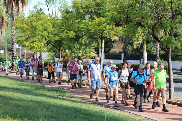 Arranca con gran participación el evento "Marbella 4 Days Walking"