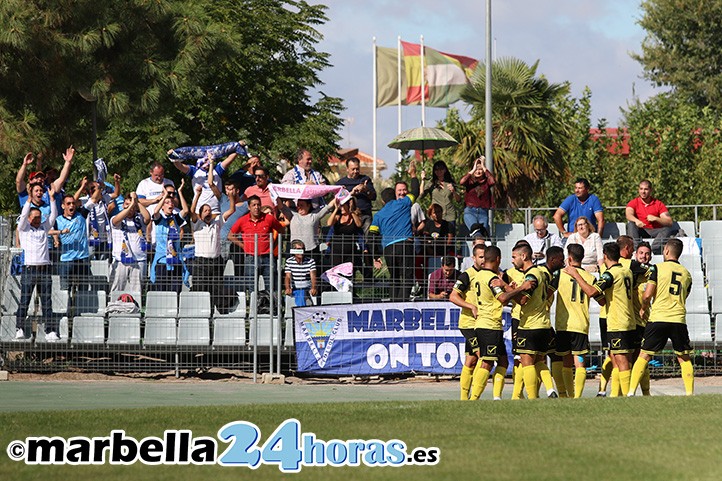 El Marbella FC presume de capacidad de reacción para ganar los partidos