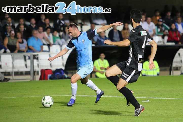 El Marbella FC se queda sin marcar por primera vez esta temporada