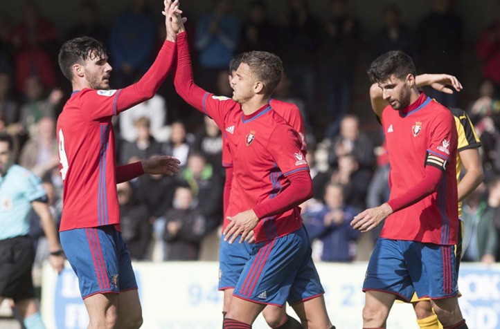 El marbellí Iván Márquez debuta con el primer equipo de Osasuna