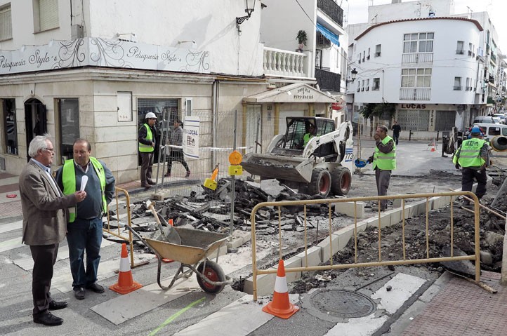 San Pedro Alcántara da prioridad a los peatones en las calles céntricas
