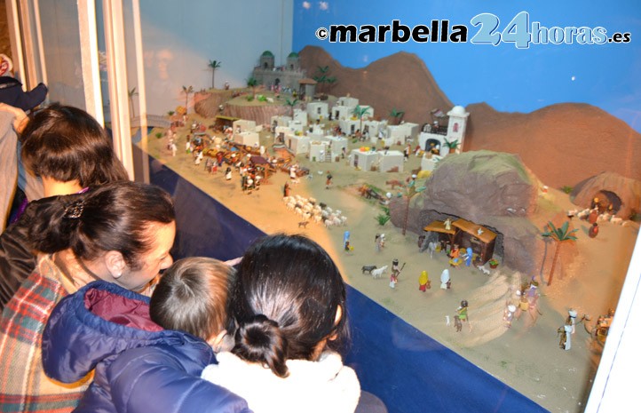 El belén de Playmobil, novedad en las navidades de Marbella