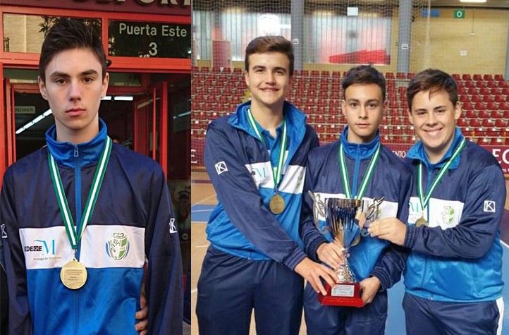Buen papel de los jugadores del ADJ San Pedro con la selección de Málaga