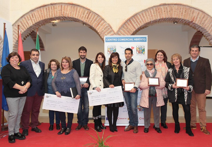 Entrega de premios de la Asociación de Comerciantes del Casco Antiguo